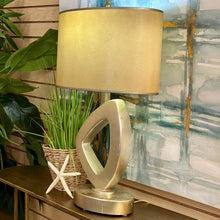 Load image into Gallery viewer, Gold Abstract Lamp
