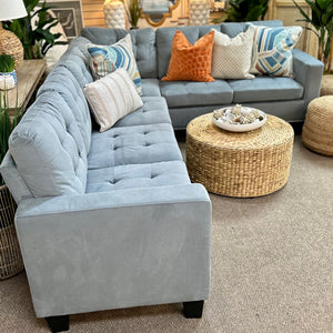 2PC Grey Sectional
