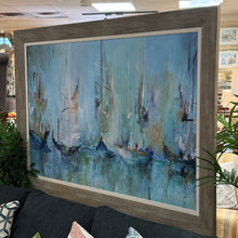 Load image into Gallery viewer, Sailboat Abstract Art
