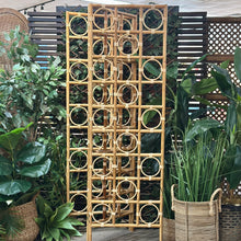 Load image into Gallery viewer, Rattan Geometric Screen
