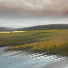 Load image into Gallery viewer, Calming Marsh Framed in White
