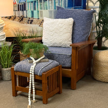 Load image into Gallery viewer, Mission Style Chair &amp; Ottoman
