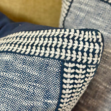 Load image into Gallery viewer, Blue/White Down Alternative Pillow
