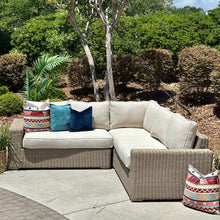 Load image into Gallery viewer, 3PC Resin Wicker Sectional
