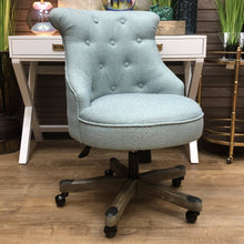 Load image into Gallery viewer, Aqua Speckled Office Chair

