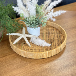 SM Rattan Tray