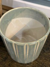 Load image into Gallery viewer, Sm Teal Planter
