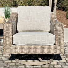 Load image into Gallery viewer, Sandstone Outdoor Swivel Chair
