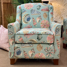 Load image into Gallery viewer, Aqua Sea-Life Accent Chair
