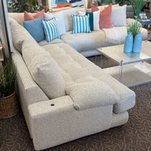Load image into Gallery viewer, 3PC Taupe Tweed Sectional
