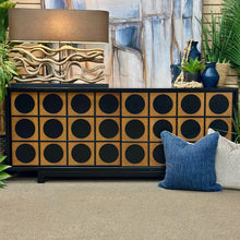Load image into Gallery viewer, Modern Wood Circles Cabinet
