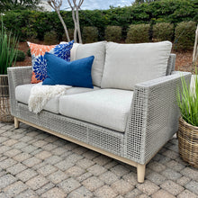 Load image into Gallery viewer, Lt Beige Outdoor Loveseat
