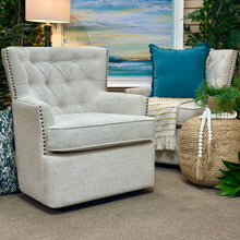 Load image into Gallery viewer, Oatmeal Swivel Chair
