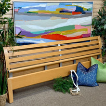 Load image into Gallery viewer, King Modern Slat Bed
