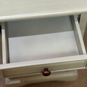 Soft Aqua Lattice Side Table