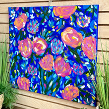 Load image into Gallery viewer, Hand Painted Floral Art
