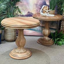 Load image into Gallery viewer, Round Wood Side Table
