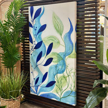 Load image into Gallery viewer, Blue/Green Sealife I Canvas
