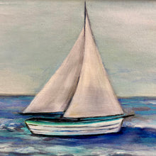 Load image into Gallery viewer, SM Sailboat On Ocean
