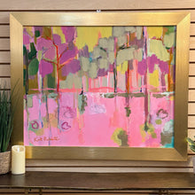 Load image into Gallery viewer, Pink &amp; Gold Abstract
