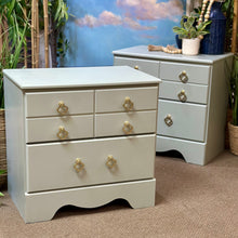 Load image into Gallery viewer, 2DRW Robins Egg Blue Nightstand

