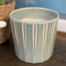 Load image into Gallery viewer, Sm Teal Planter
