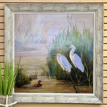 Load image into Gallery viewer, &#39;Egrets And Grebe&#39; Giclee
