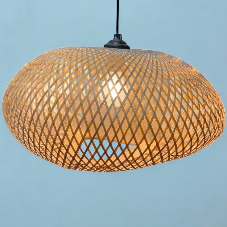 SM Oblong Woven Pendant