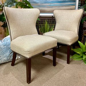 Havertys Linen Chair