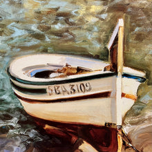 Load image into Gallery viewer, Boat By Seaside Town
