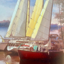 Load image into Gallery viewer, Sailboat Canvas Art
