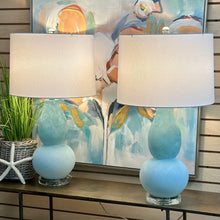 Load image into Gallery viewer, Frosted Blue Gourd Lamp
