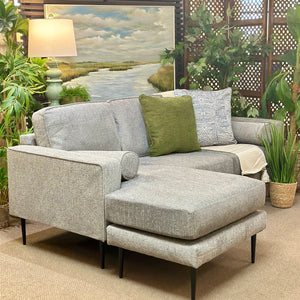 Modern Grey Sofa Chaise