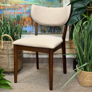 Mocha Mid-Mod Dining Chair