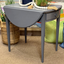 Load image into Gallery viewer, Slate Blue Flip Top Table
