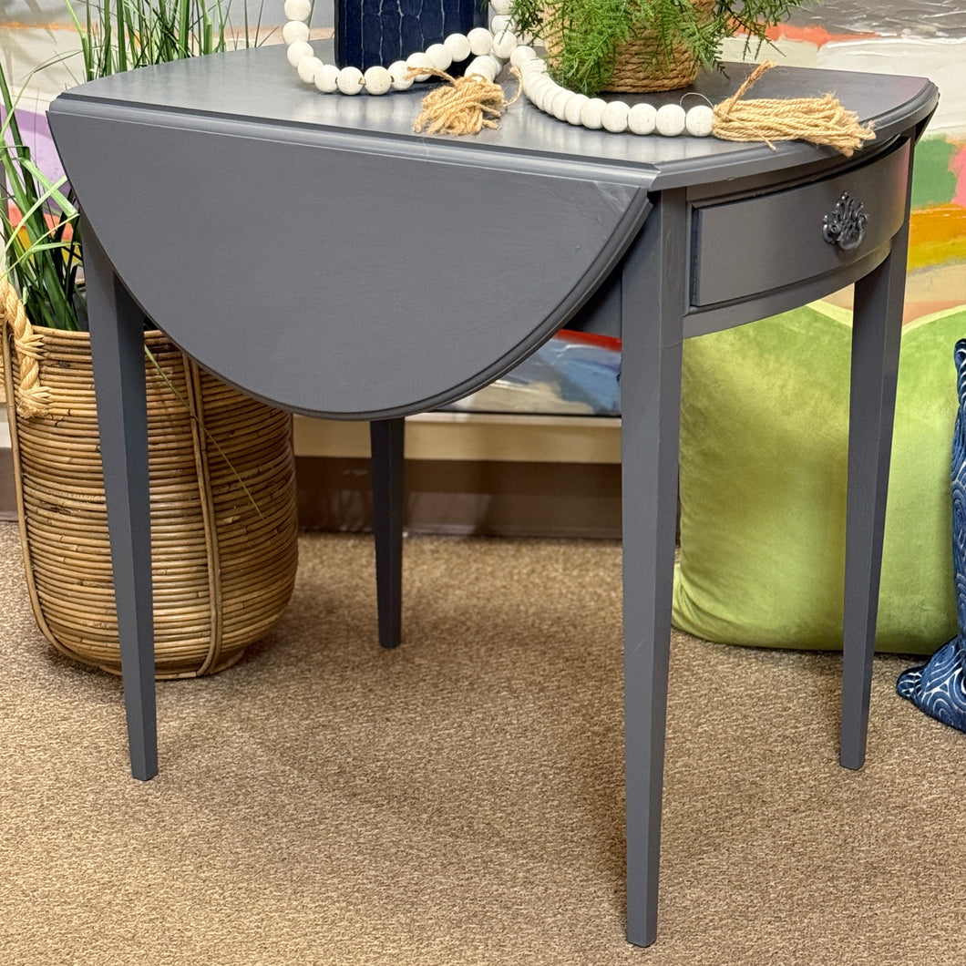 Slate Blue Flip Top Table