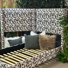 Load image into Gallery viewer, Twin Floral Upholstered Bed
