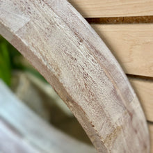 Load image into Gallery viewer, Round Driftwood Mirror
