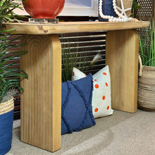 Load image into Gallery viewer, Natural Wood Console
