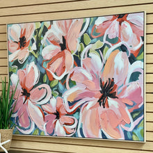 Load image into Gallery viewer, Pink Floral Party Art

