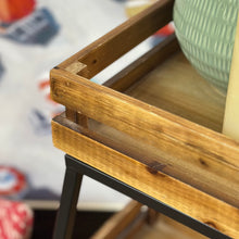 Load image into Gallery viewer, Wood/Metal 3Tier Stand
