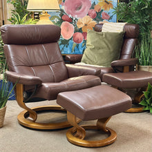 Load image into Gallery viewer, LG Ekornes Stressless Chair &amp; Otto
