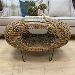 Seagrass Open Storage Coffee Table