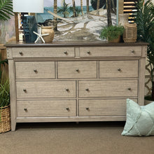 Load image into Gallery viewer, Ivey Hollow Weathered Linen Dresser
