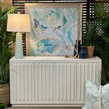 Load image into Gallery viewer, White Fluted Cabinet

