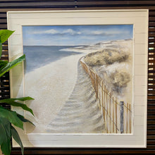 Load image into Gallery viewer, Coastal View Framed In Shiplap

