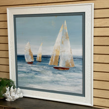 Load image into Gallery viewer, Sailboats On Ocean Giclee

