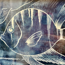 Load image into Gallery viewer, Blue Fish Swimming
