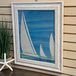 Sailing Journey Framed Art