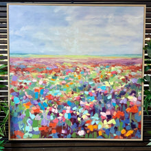 Load image into Gallery viewer, Hand Embellished Floral Art

